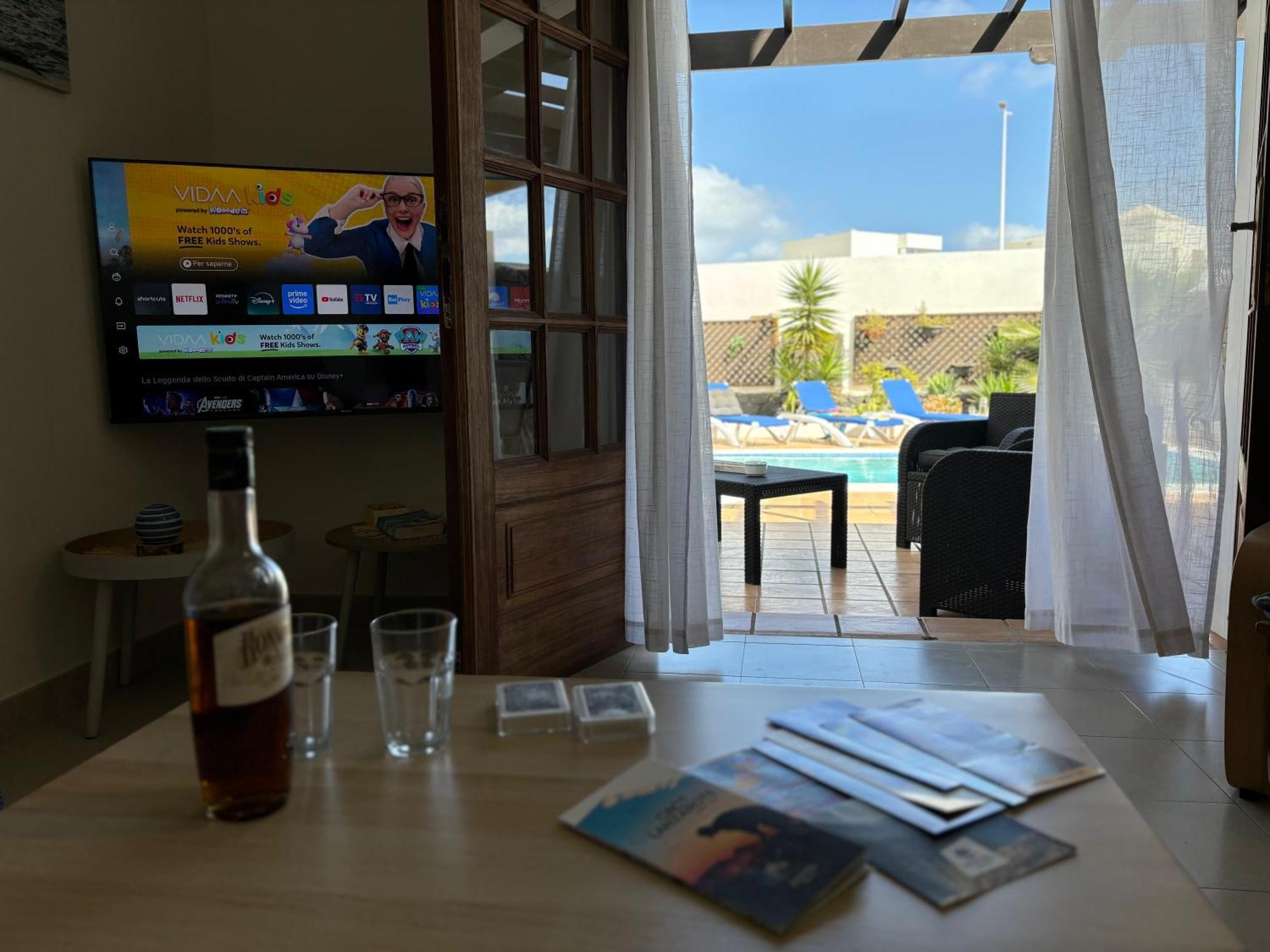 Villa Adel 56, Private Heated Pool, Parking Playa Blanca  Luaran gambar