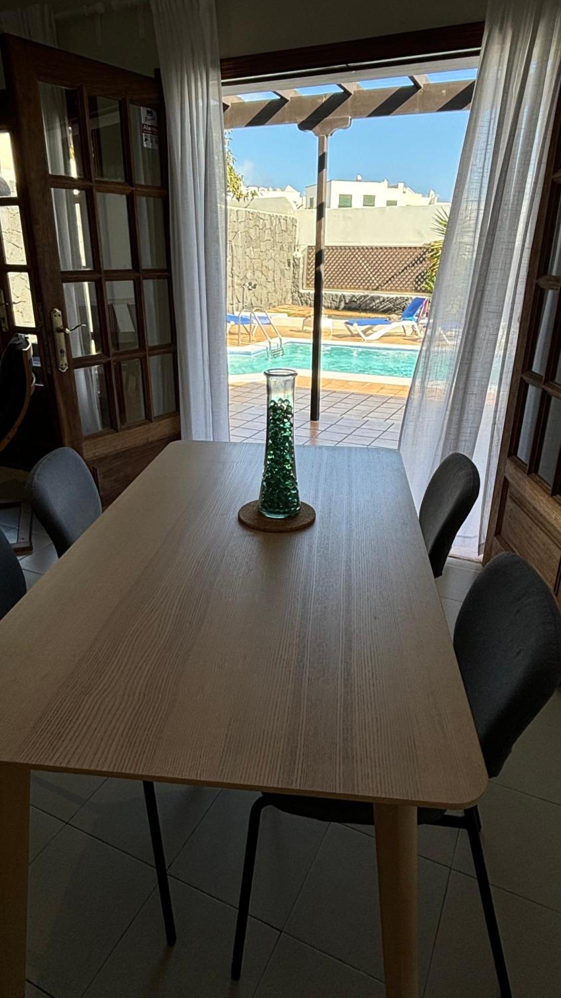 Villa Adel 56, Private Heated Pool, Parking Playa Blanca  Luaran gambar
